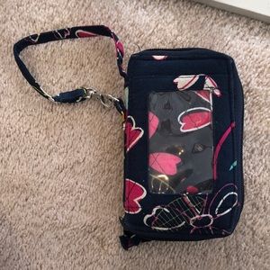 Super Cute Wristlet w/ Phone Pocket !!